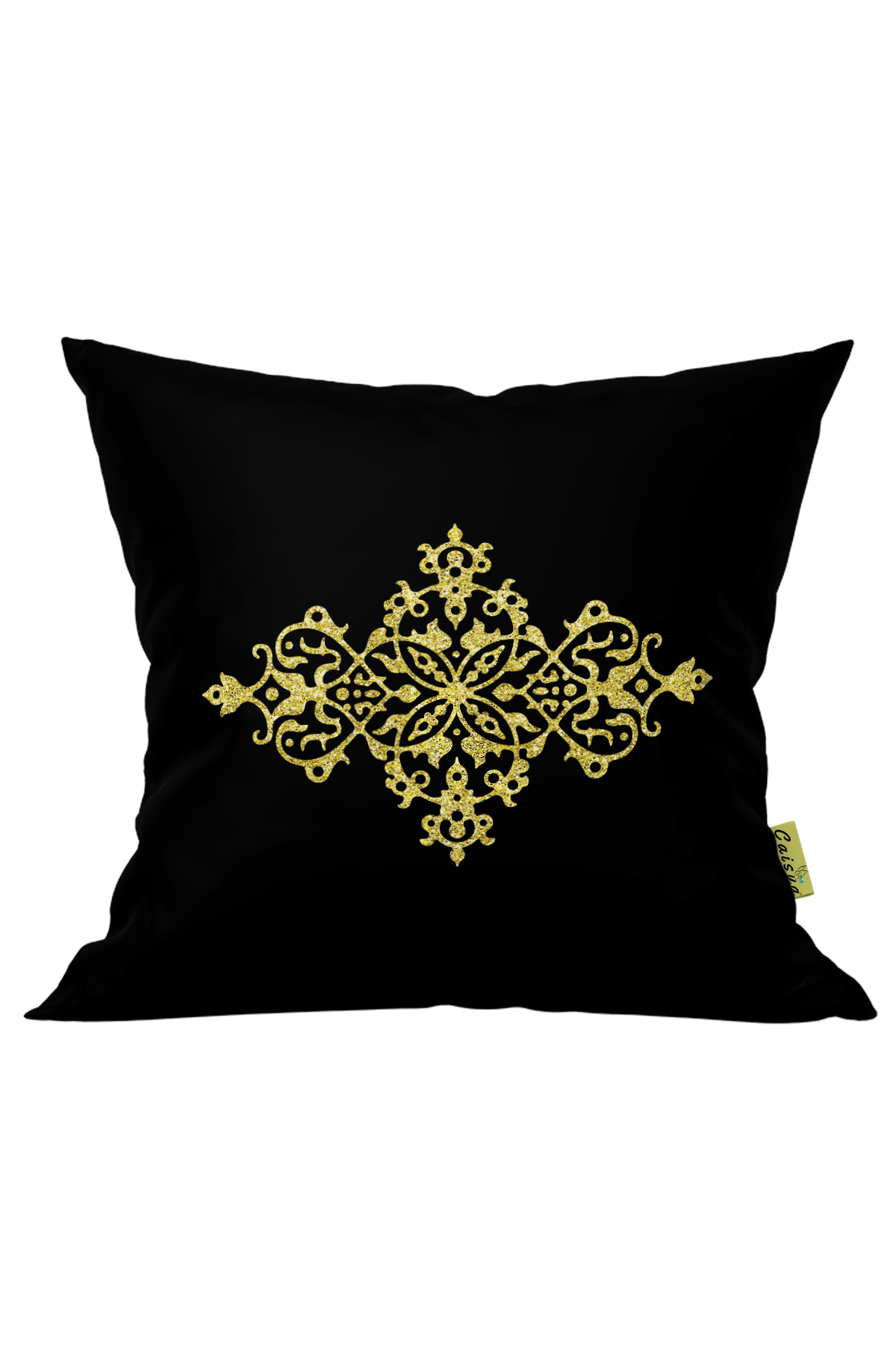 Motif Desenli Çift Yön Dijital Baskılı Dekoratif Kırlent Kılıfı Yastık Kılıfı 39x39cm