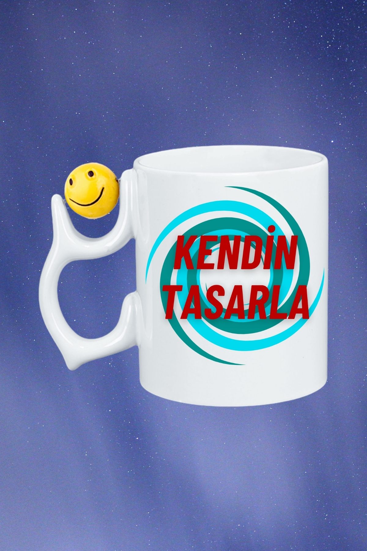 Kişiye Özel Baskılı Smile Emoji Toplu Kupa Kendin Tasarla Kupa Bardak Çay Kahve Fincanı
