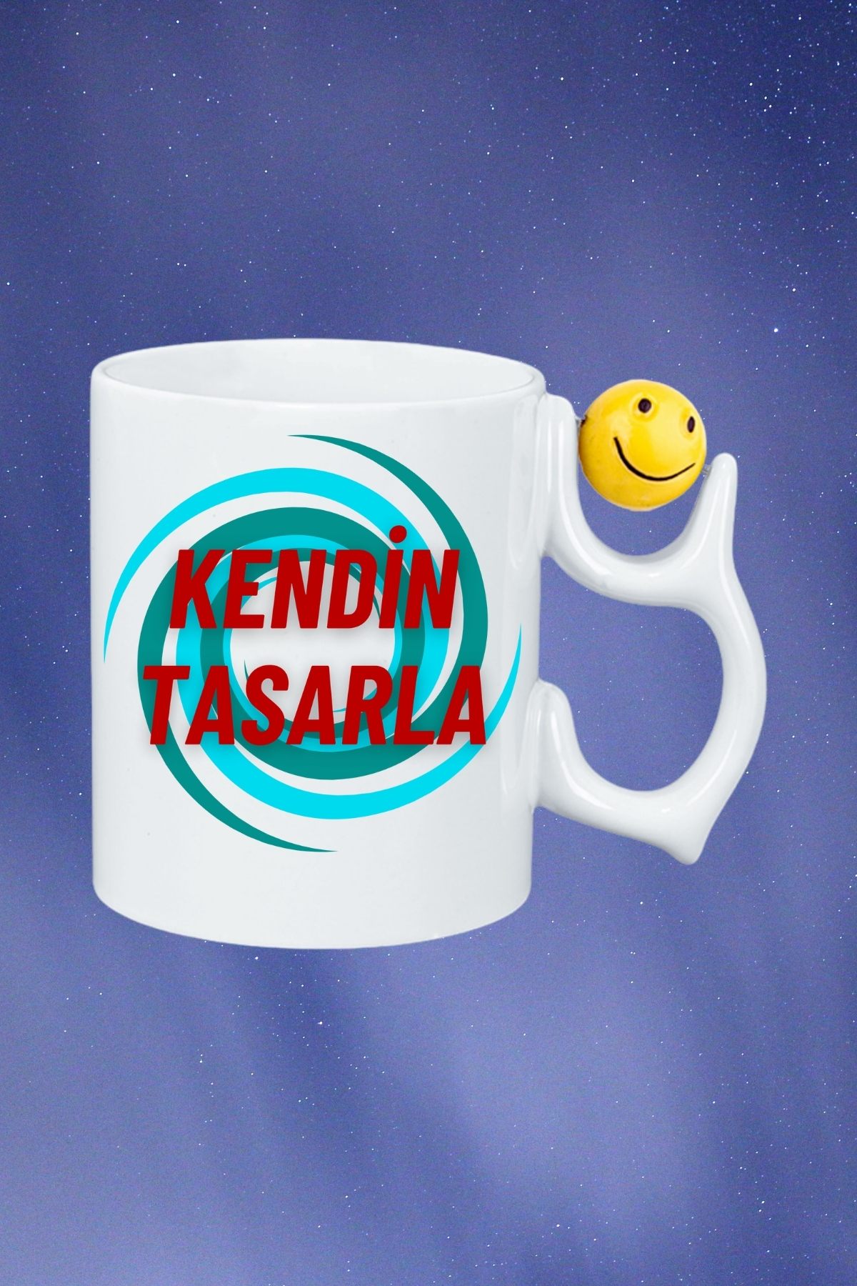 Kişiye Özel Baskılı Smile Emoji Toplu Kupa Kendin Tasarla Kupa Bardak Çay Kahve Fincanı