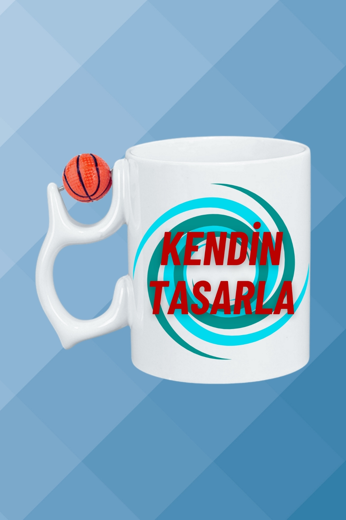 Basketboll Toplu Kupa Kendin Tasarla Kupa Bardak Çay Kahve Fincanı