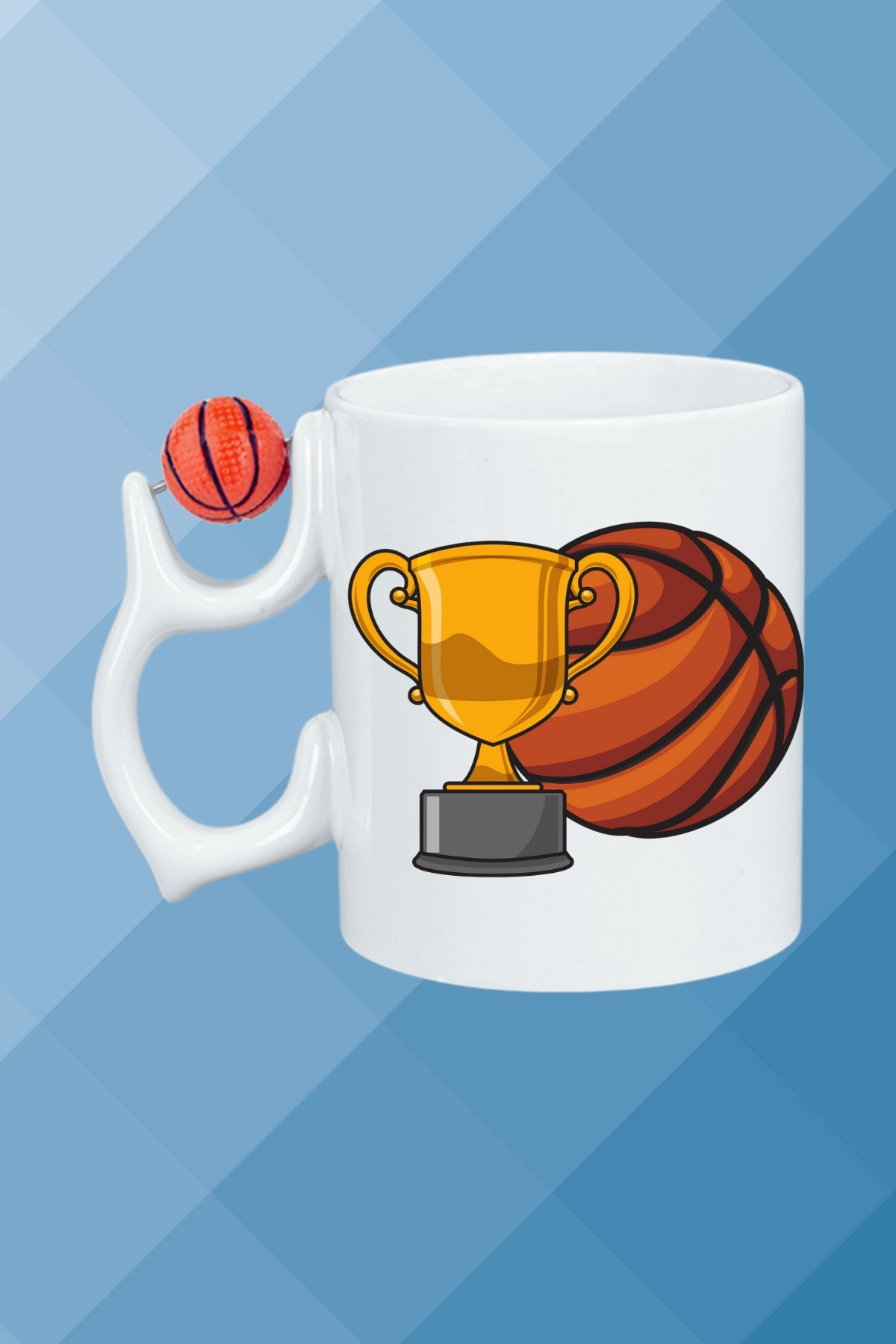 Basketboll Toplu Basket Sever Kupa Bardak Çay Kahve Fincanı-10