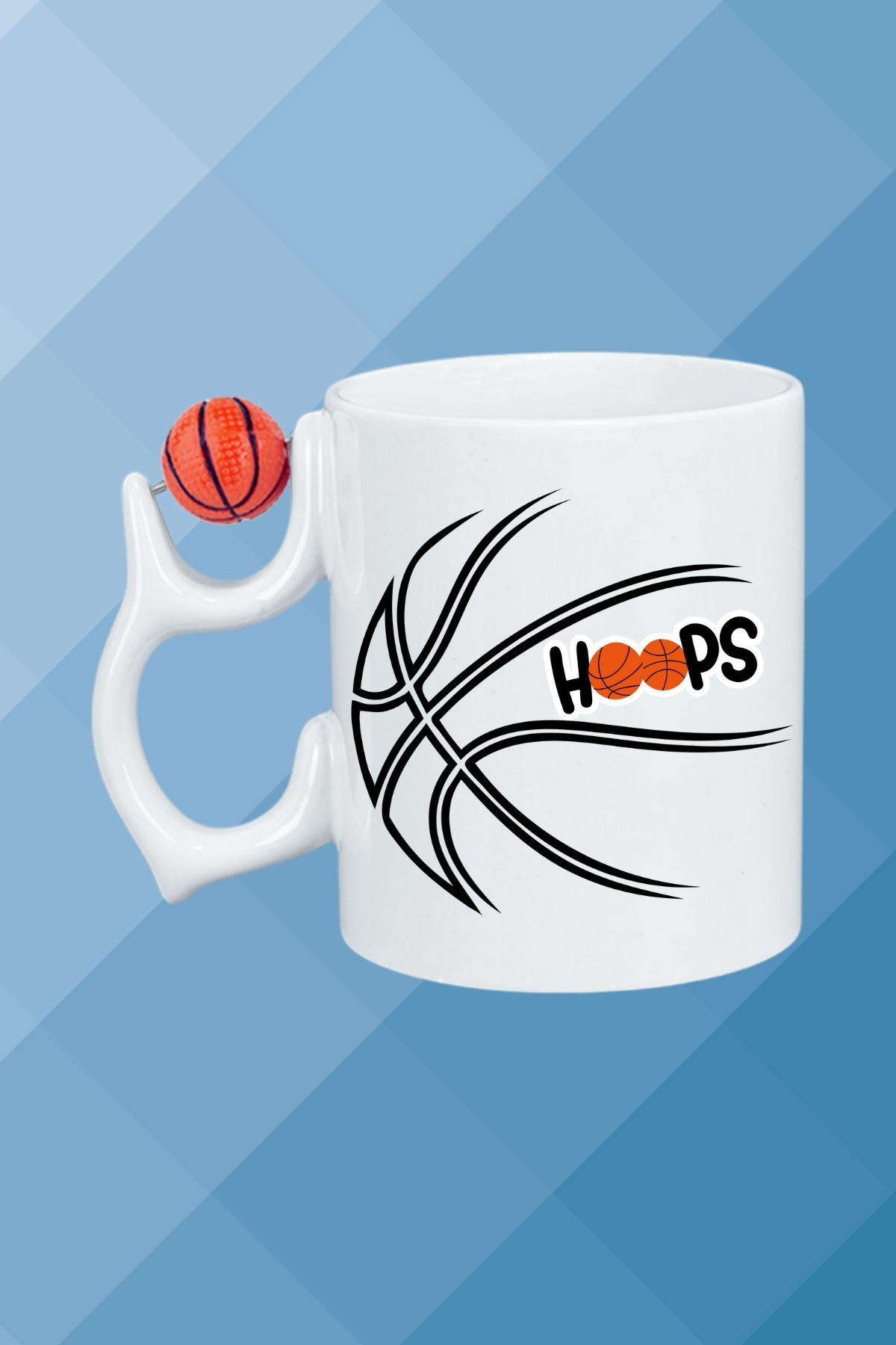 Basketboll Toplu Basket Sever Kupa Bardak Çay Kahve Fincanı-5