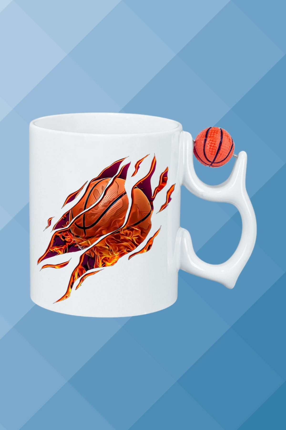 Basketboll Toplu Basket Sever Kupa Bardak Çay Kahve Fincanı-6