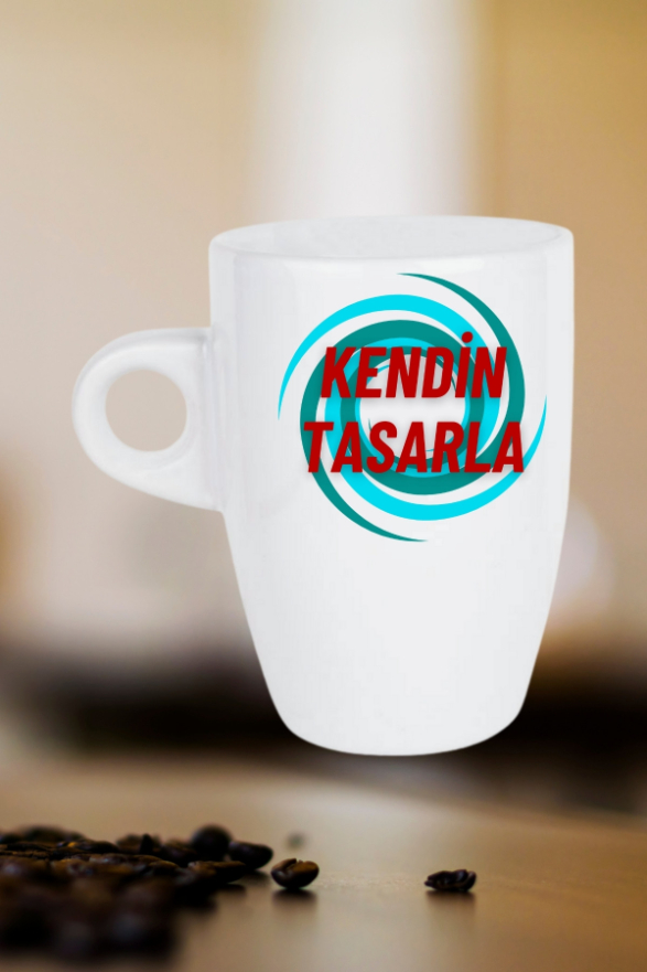 Kişiye Özel Baskılı Beyaz Kupa Kendin Tasarla Kupa Bardak Latte Filtre Kahve Fincanı