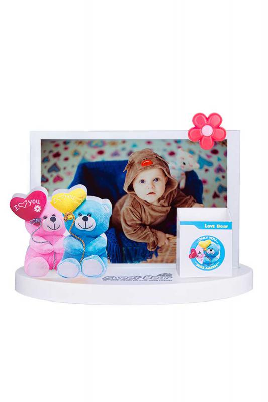 Kalemlik Cam Fotoğraf Çerçevesi