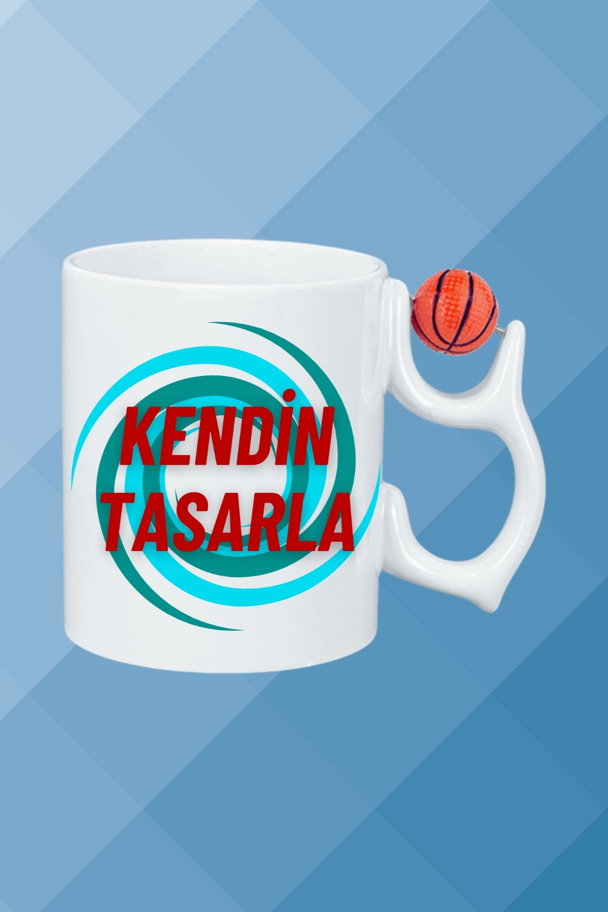Basketboll Toplu Kupa Kendin Tasarla Kupa Bardak Çay Kahve Fincanı