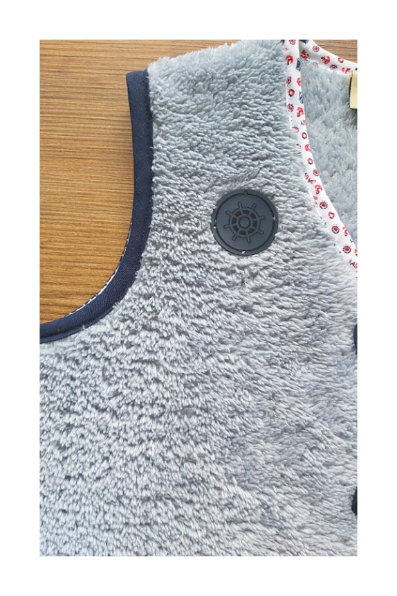 Peluş Bebek Yelek Wellsoft Çocuk Yelek Unisex Polar Yelek Yumoş Yelek