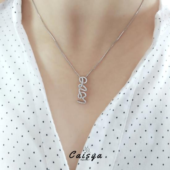 Love Kolye-Küpe-Yüzük Gümüş Set
