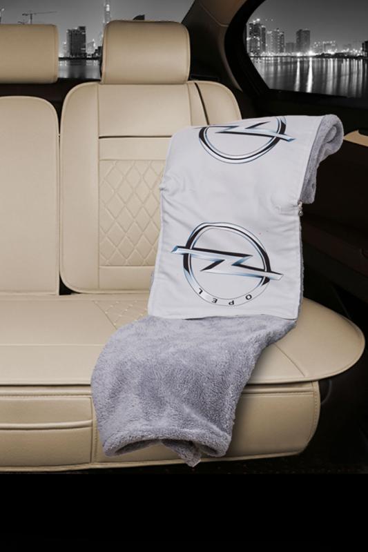 Opel Baskılı Battaniyeli Opsiyonel Yastık
