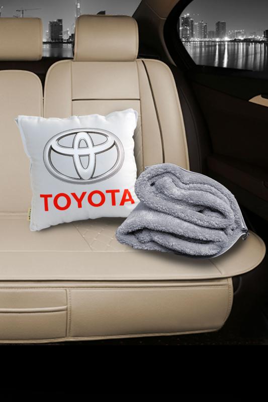 Toyota Baskılı Battaniyeli Opsiyonel Yastık