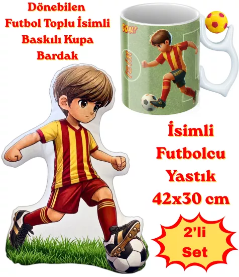 Taraftar Hediyelik Kombin Sarı Kırmızı