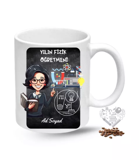 Öğretmenler Günü Baskılı Porselen Kupa Bardak Çay Kahve Fincanı