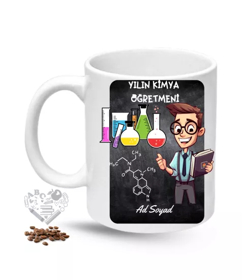 Öğretmenler Günü Baskılı Porselen Kupa Bardak Çay Kahve Fincanı