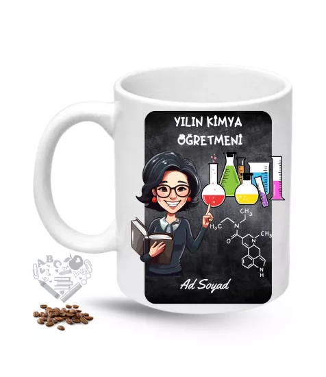 Öğretmenler Günü Baskılı Porselen Kupa Bardak Çay Kahve Fincanı