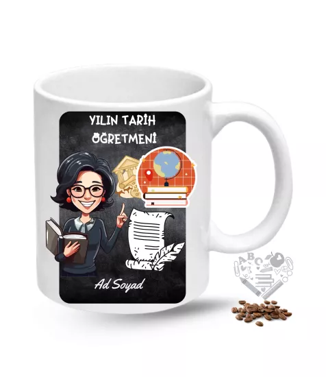 Öğretmenler Günü Baskılı Porselen Kupa Bardak Çay Kahve Fincanı