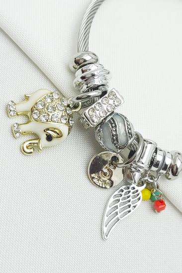 Charmlı Çelik Bileklik Modelleri