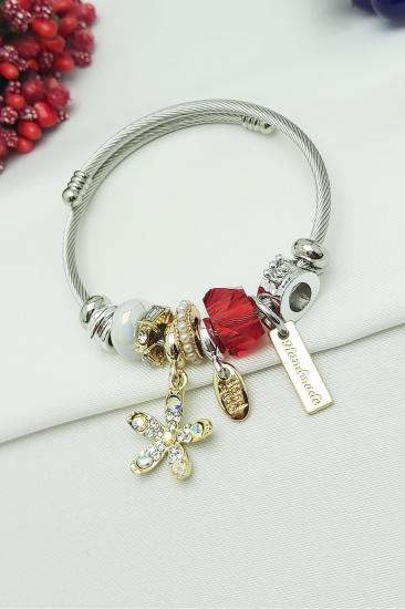 Charmlı Çelik Bileklik Modelleri