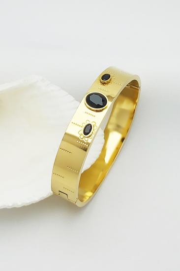 Altın Kaplama Çelik Kelepçe Bileklik Modelleri